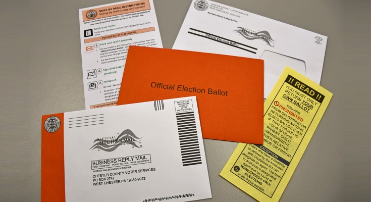 Chester County 2023 Primary Mail In Ballot Contents 